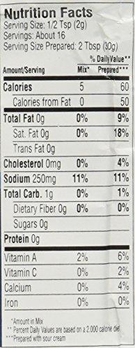 Hidden Valley Hidden Valley Dips Mix, Fiesta Ranch, 1.1 Ounce (Pack of 6)