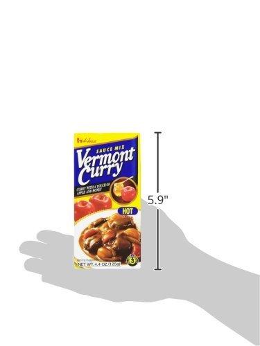 House Foods House Foods Vermont Curry, Hot, 4.4 oz Boxes, 10 pk