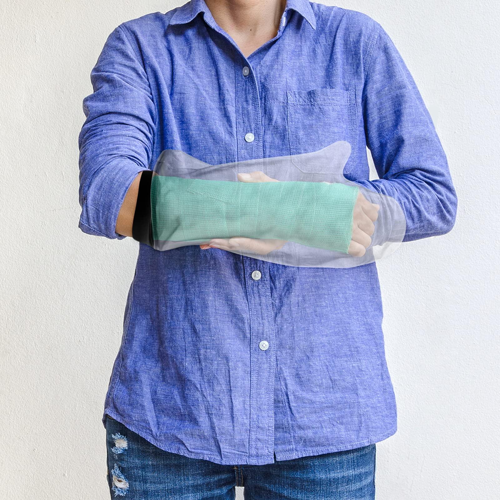 EXCEART EXCEART 1 Pc Waterproof Case Cover Cast Sleeve Arm Cast Protector for Shower Leg Cast Cover Broken Hand Cover Bath Elbow Sleeve Leg Shower Shield Arm Cover Handguard Child Plaster