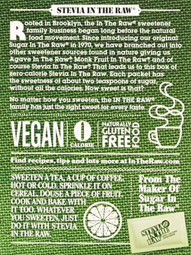 Sugar in the Raw Stevia In The Raw 50 Count Box (Pack of 1) , 1.75 ounce each