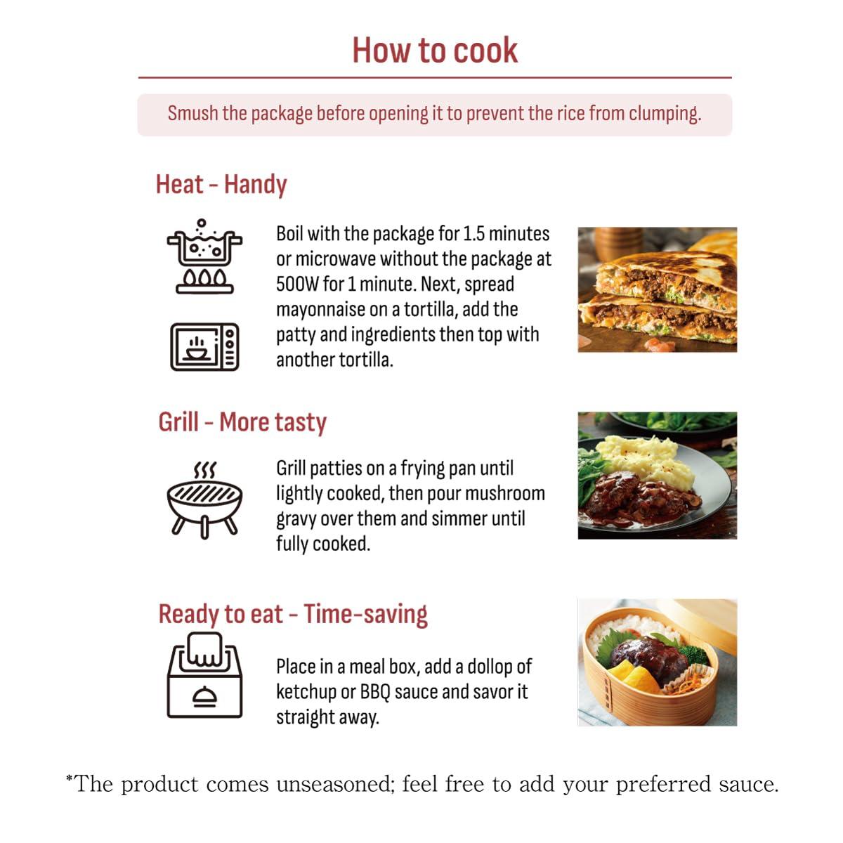 LEONIS LEONIS Veggie Patties 6pcs - High-Protein, Low-Calorie Plant-Based Konjac & Soy Burger Alternative