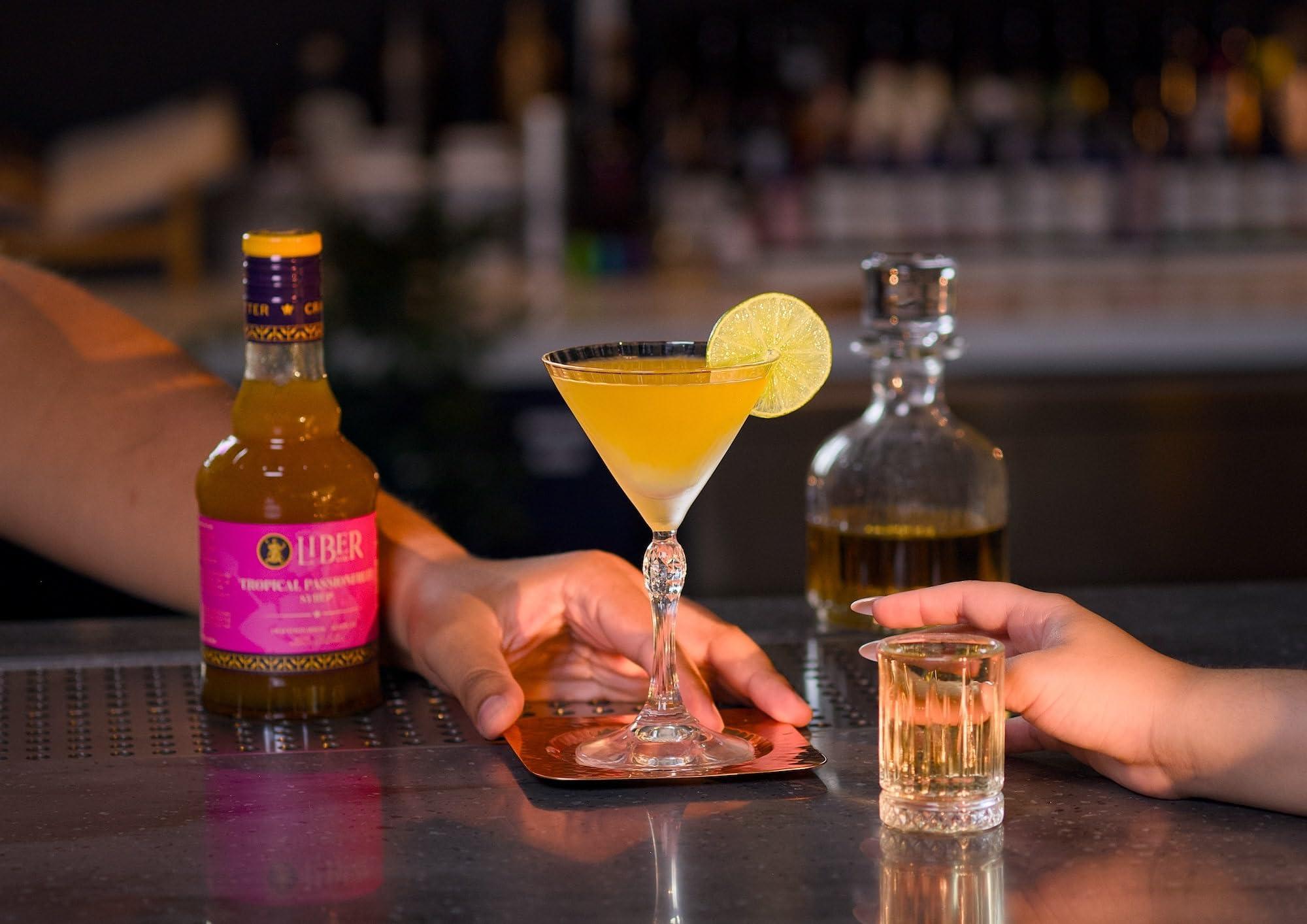 Liber & Co. Liber & Co. Tropical Passionfruit Syrup (12.7 oz) Made with Real Passion Fruit