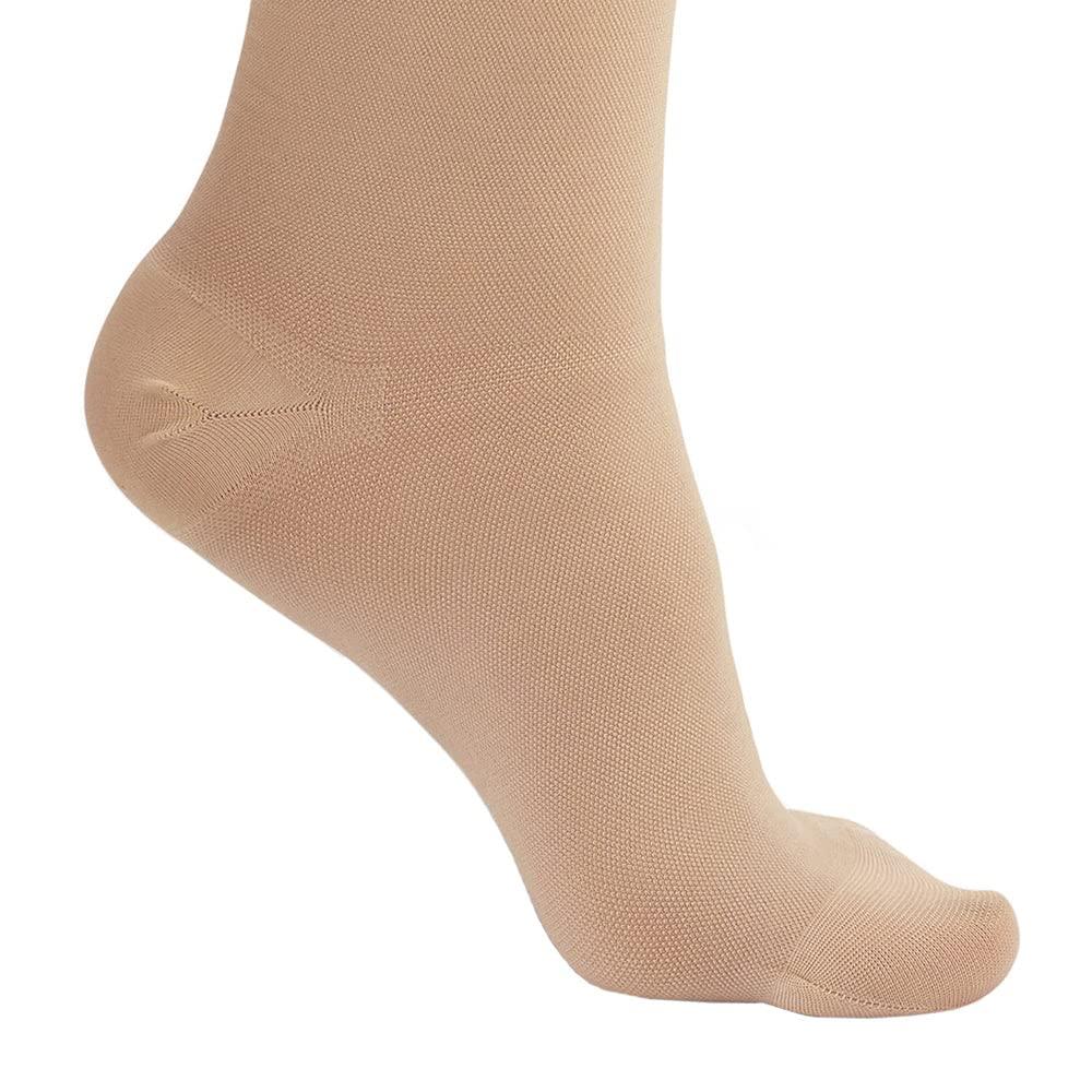 Ames Walker Ames Walker AW Style 300 Medical Support 30-40 mmHg Extra Firm Closed Toe Knee High Stockings Beige Small