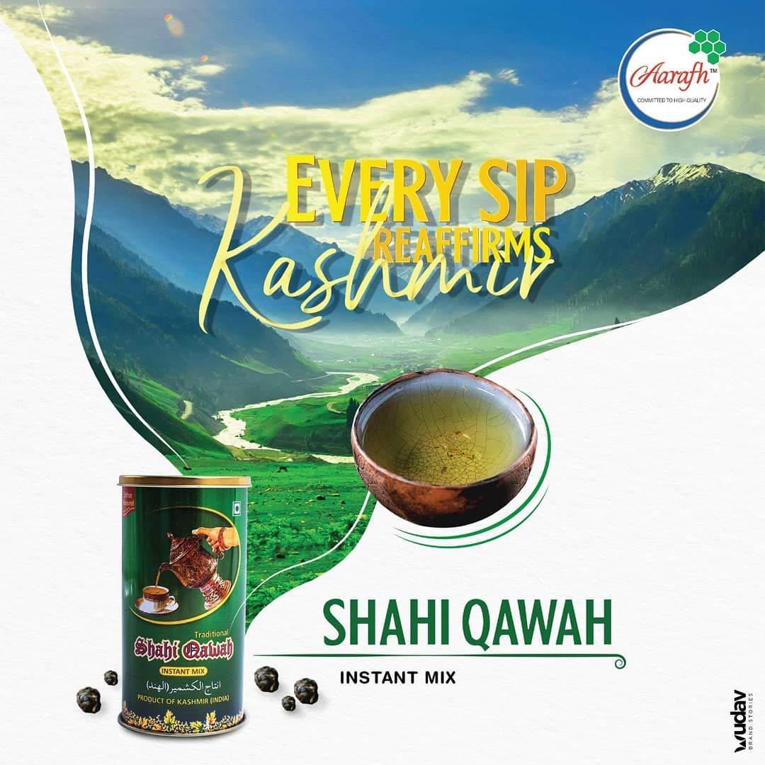 Aarafh Aarafh Shahi Kashmiri Qawah (Kahwa) Tea, 500 GM (250 GMx2) Combo