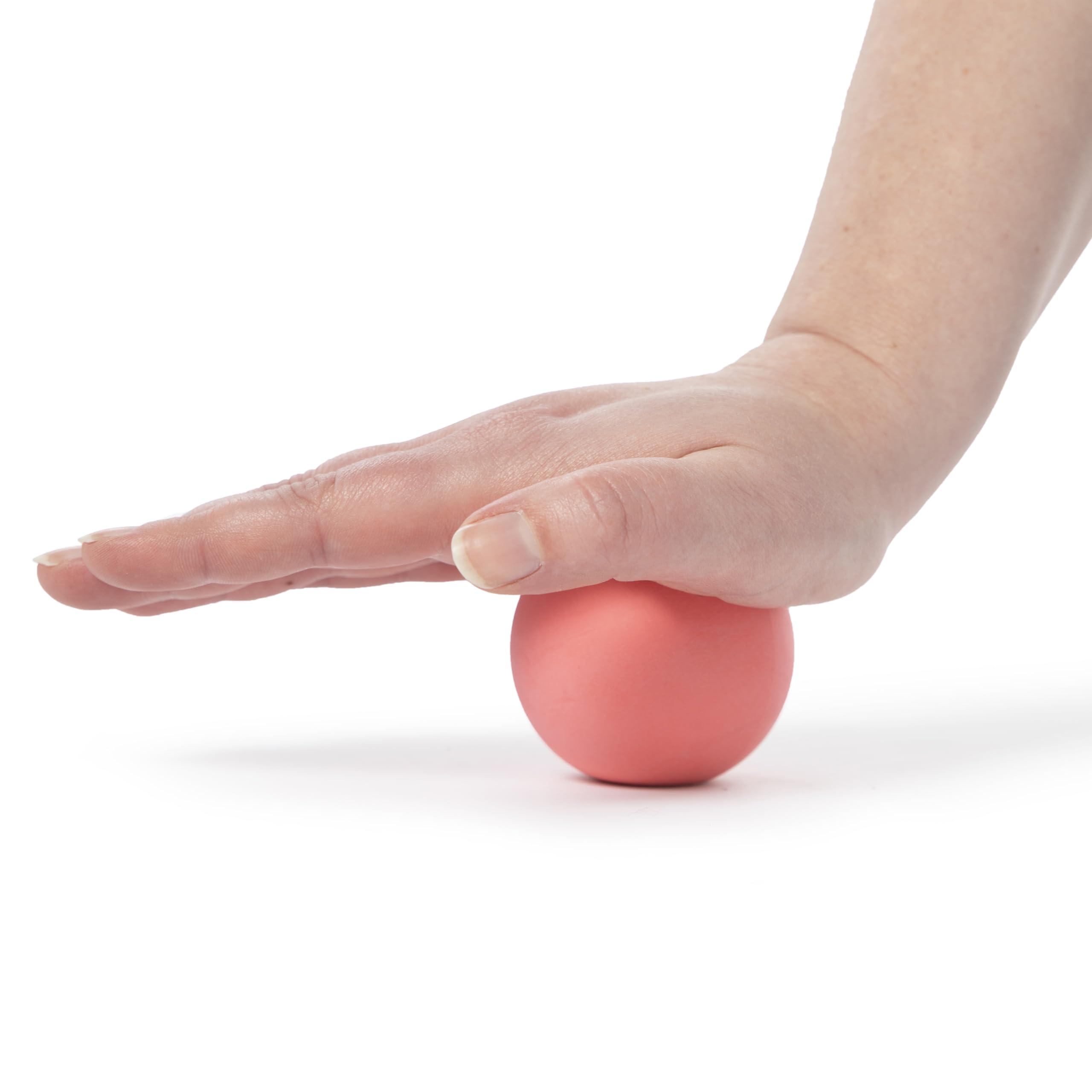 OPTP OPTP Super Pinky Ball Moderately Firm Density Deep Tissue Massage Ball for Back Pain, Shoulder Tension Relief, Sore Muscles, Plantar Fasciitis and More
