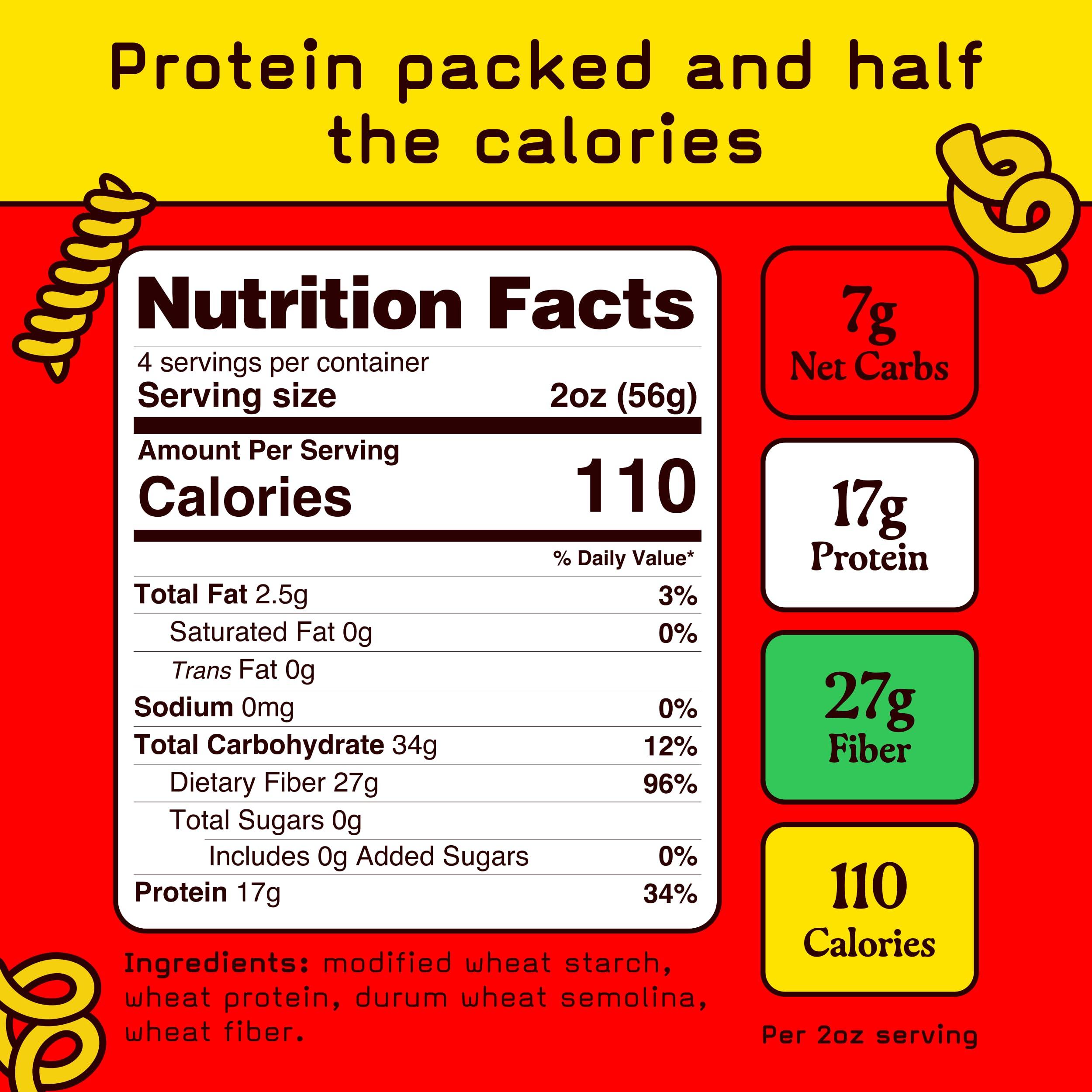 Pete\'s Pasta Pete\'s Pasta Variety Pack 8oz Penne, Rotini, Elbow 7g Low Carb Pasta, 17g High Protein Pasta Authentic Italian Keto Pasta Noodles Healthy Low Calorie Elbow Pasta Wheat Pasta from Italy