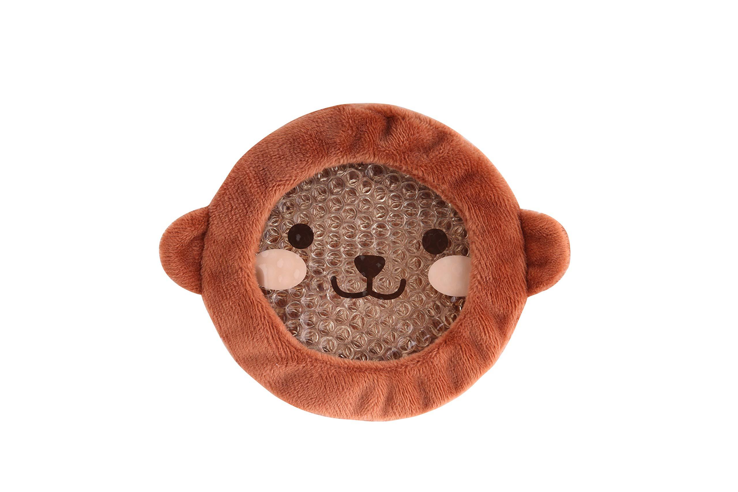 FOMI FOMI Premium Kids Hot Cold Ice Packs | 4 Pack | Soft Colorful Sleeves | Fun Animal Designed Children Gel Bead Wrap | Pain Relief for Kids Boo Boos, Fever, Wisdom Teeth, Tired Eyes, Headaches