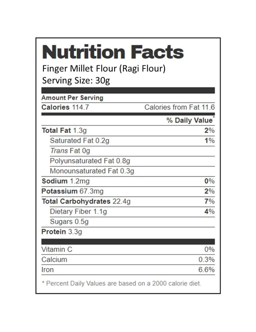 AIVA WE BELIEVE IN QUALITY Aiva Finger Millet Flour | Ragi Flour (4 LB) Stone-Ground Whole Grain Flour for Baking, Cooking, and Traditional Recipes