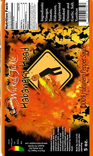 Wicked Tickle Hot Sauce Gift Set Habanero Jalapeño Garlic Pineapple Sauce 4 Pack Wicked Tickle