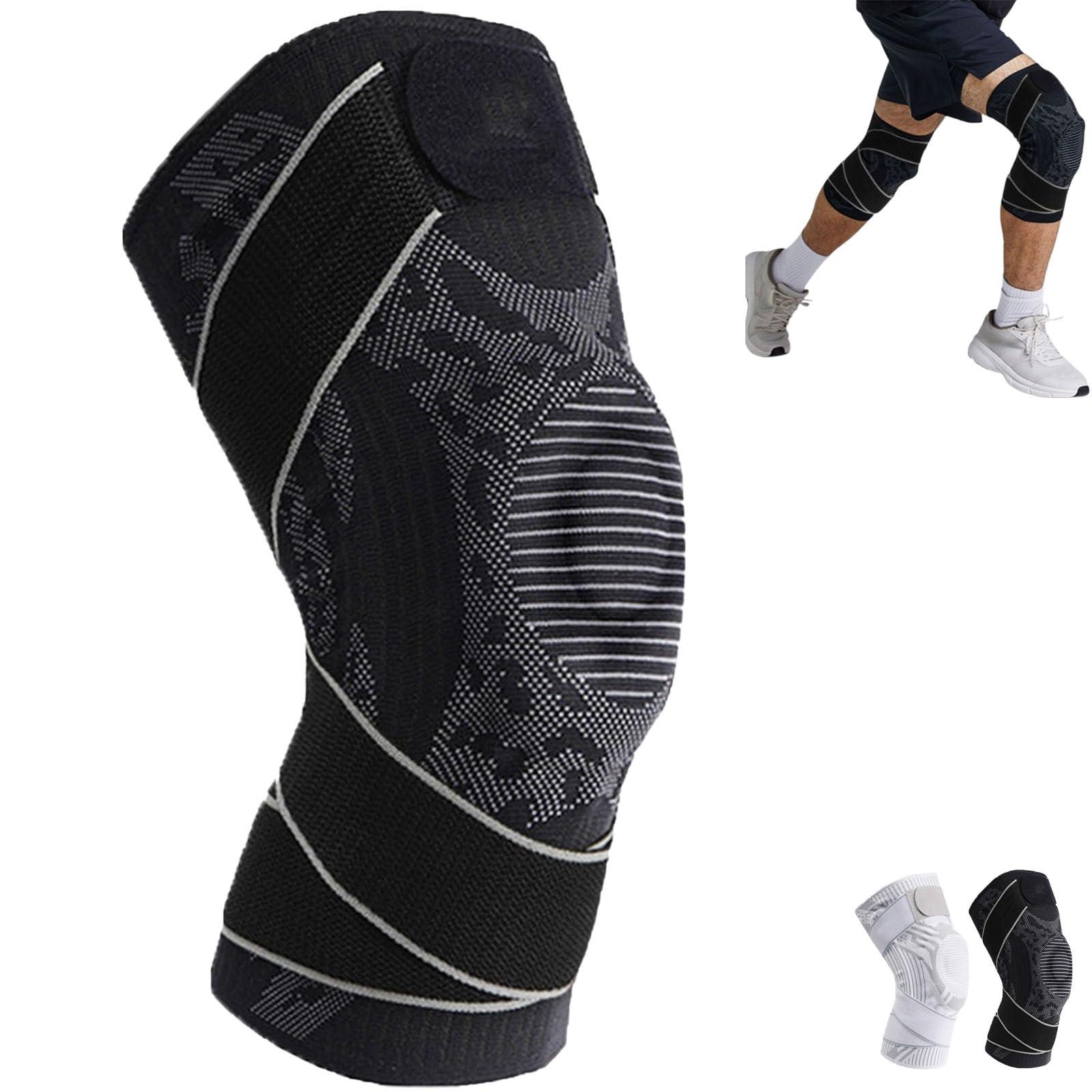 HEYDEZHI HEYDEZHI We Relieve Knee Sleeve Bone on Bone, Werelieve Knee Sleeve Bone on Bone, Griqos Knee Braces for Knee Pain, Reliefly Knee Brace, Compression Knee Sleeves with Patella Gel Pad