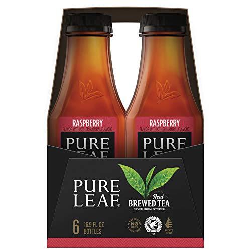 Pure Leaf RTD Tea Pure Leaf Raspberry Iced Tea, 16.9 Fl Oz (Pack of 6)