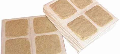 QG group Mustard Plaster Sinapism Hot Warm Plaster for Sensitive Skin - Large Mustard Capsacian Patches Plaster Plasters 10pcs 1215cm