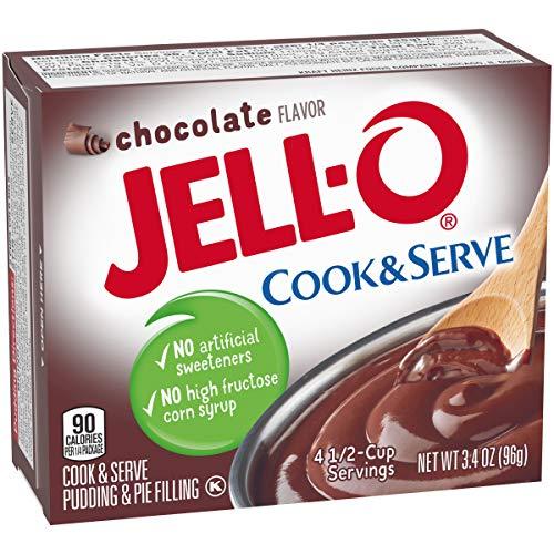 Jell-O JELLO Chocolate Pie Filling Mix (3.4oz Boxes, Pack of 6)