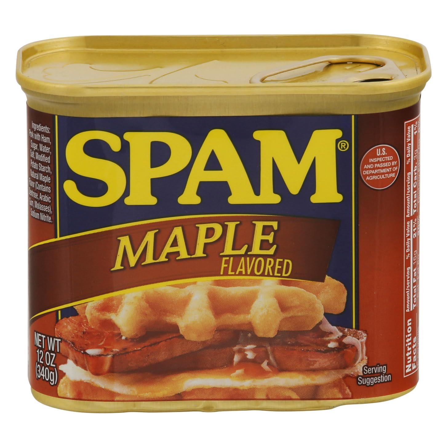 SPAM SPAM Maple, 12 oz. can