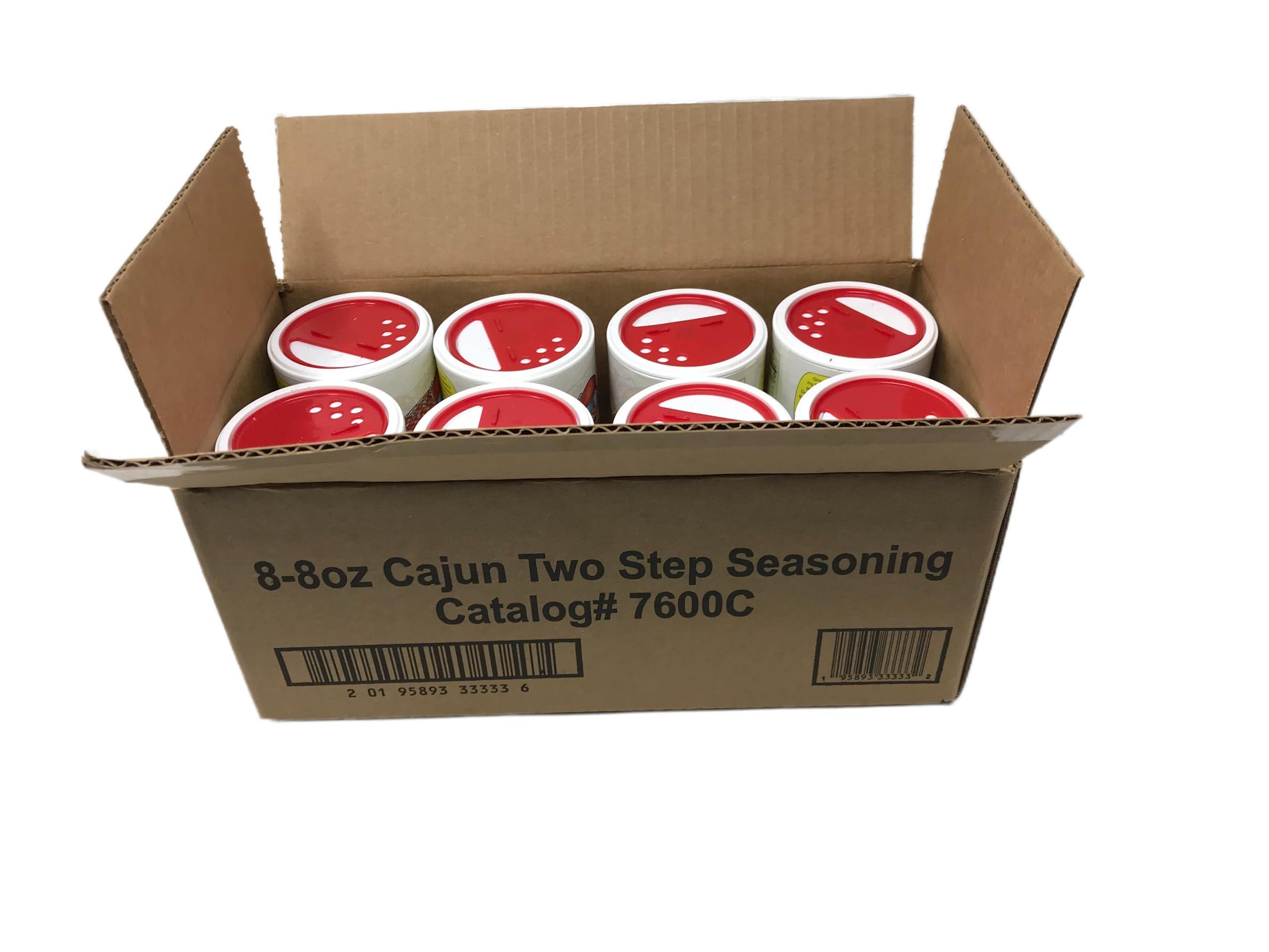 Cajun Two Step Cajun Two Step Seasoning by StaleKracker - 8 pck, Original Seasoning for Authentic Creole Louisiana Cuisine (64 oz.)