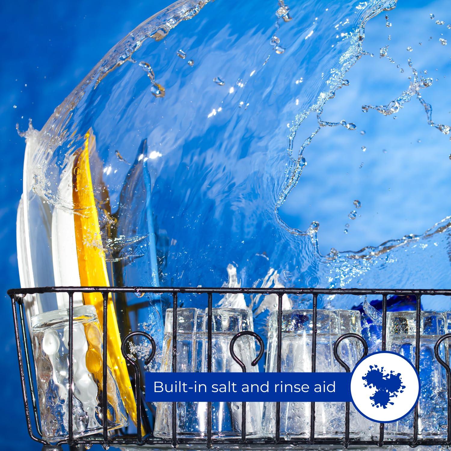 Astonish Astonish All In 1 Dishwasher Tabs, 100ct + Fresh Fizz & Fresh Bathroom Toilet Bowl Cleaner, 8ct