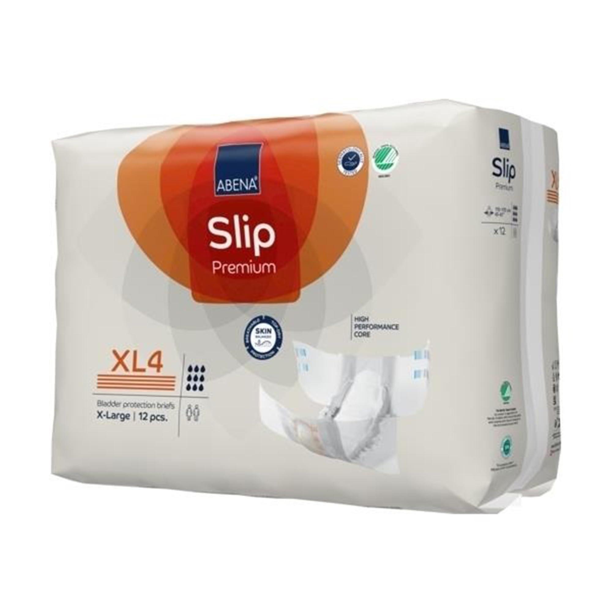 Abena Abena Slip Premium XL4 Adult Incontinence Brief XL Heavy Absorbency 1000021294, 24 Ct