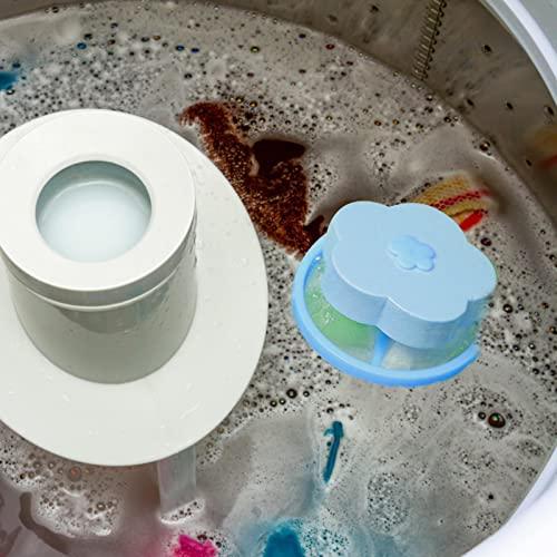 Bavokon 4 Pcs Hair Filter Cleaning Mesh Bag | Floating Lint Hair Catcher | Lint Catcher For Laundry | Pet Hair Remover For Laundry,Washing Machine Floating Lint Mesh Bag | Clean Pet Bedding In Washing Machine