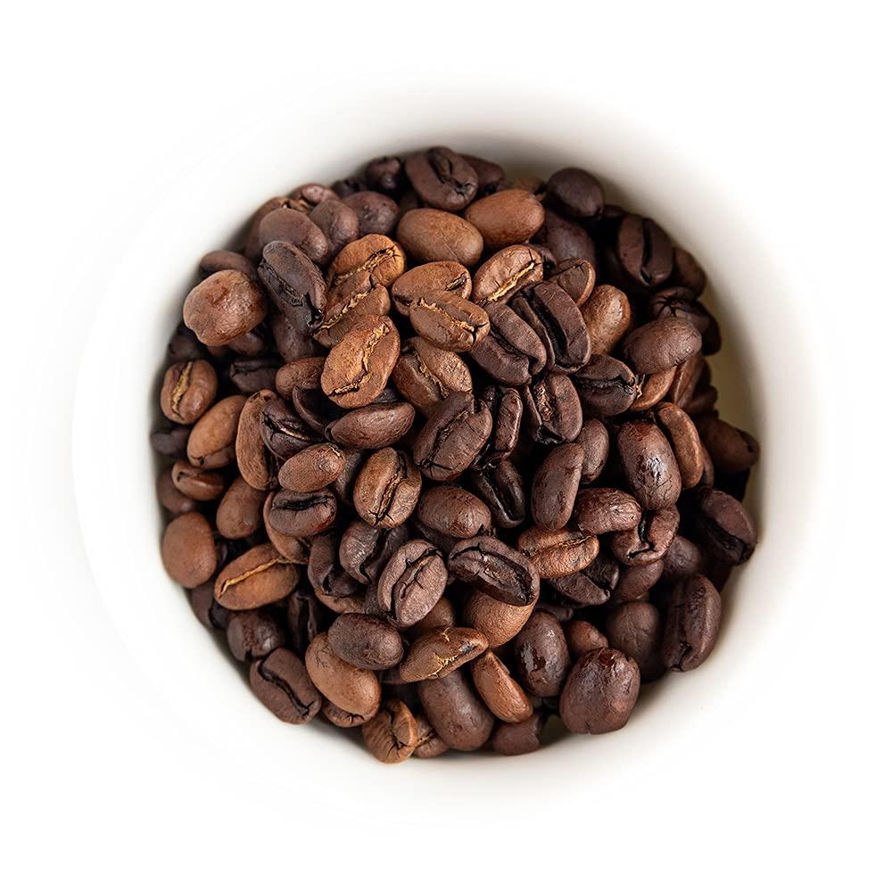 Fresh Roasted Coffee Fresh Roasted Coffee, Organic Peru Water Processed Half-Caf, 5 lb (80 oz), Mold & Mycotoxin Tested, Kosher, Medium Roast, Whole Bean