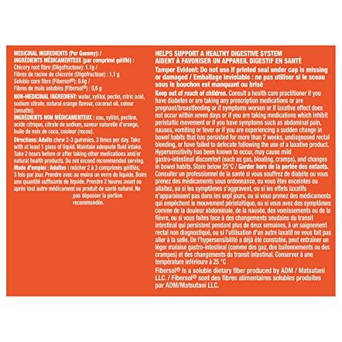 Metamucil Metamucil Fibre Gummies Plant Based & No Sugar Added, Help Provide Gentle Relief of Irregularity - 180 Gummies