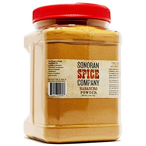 Sonoran Spice Habanero Powder, Pure 1 Kg (2.2 Lbs)