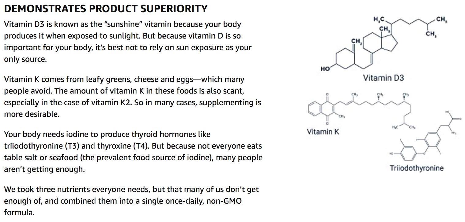 Life Extension Life Extension Vitamins D and K with Sea-Iodine, 90 Caps (Pack of 2)