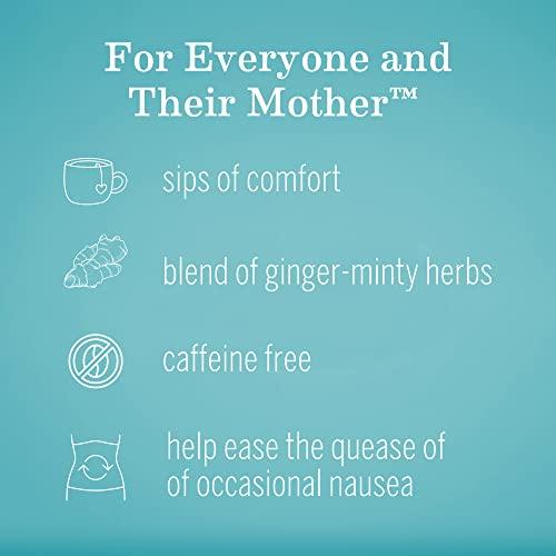 Earth Mama Earth Mama Organic Ginger Nausea Tea | Comforts Occasional Nausea + Morning Sickness, 16 Teabags Per Box