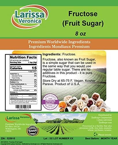 Larissa Veronica Fructose (Fruit Sugar) (8 oz, ZIN: 525910) - 2 Pack