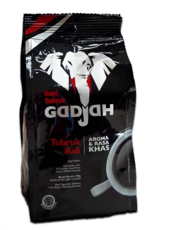 Kopi Gadjah Kopi Gadjah Ground Coffee, 150 Gram/5.07 oz