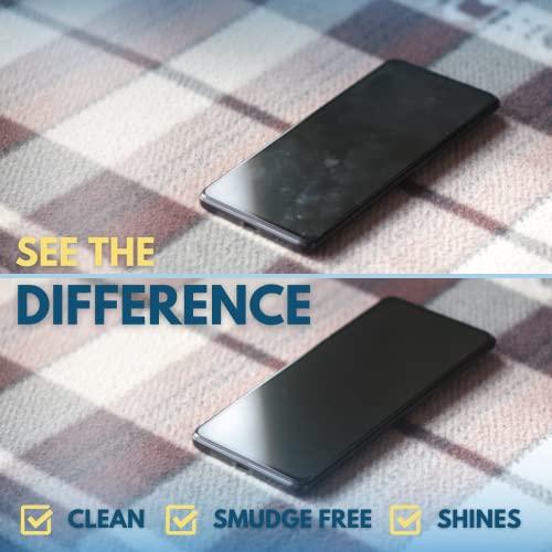 Tech Armor Tech Armor Screen Cleaner Kit [3.4oz +0.8oz] - Best for Smartphones, iPhones, iPads, Eyeglasses, e-Readers, Laptops, TV Screens and Monitors Includes 3 Premium Microfiber Cloths