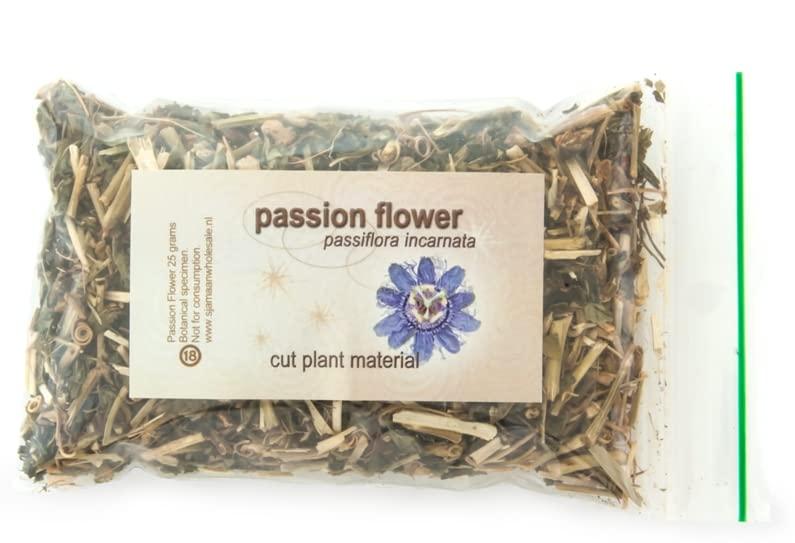 Ayurveda 100g Organic Passion Flower Tea Healthy Sun Dried Whole Plant