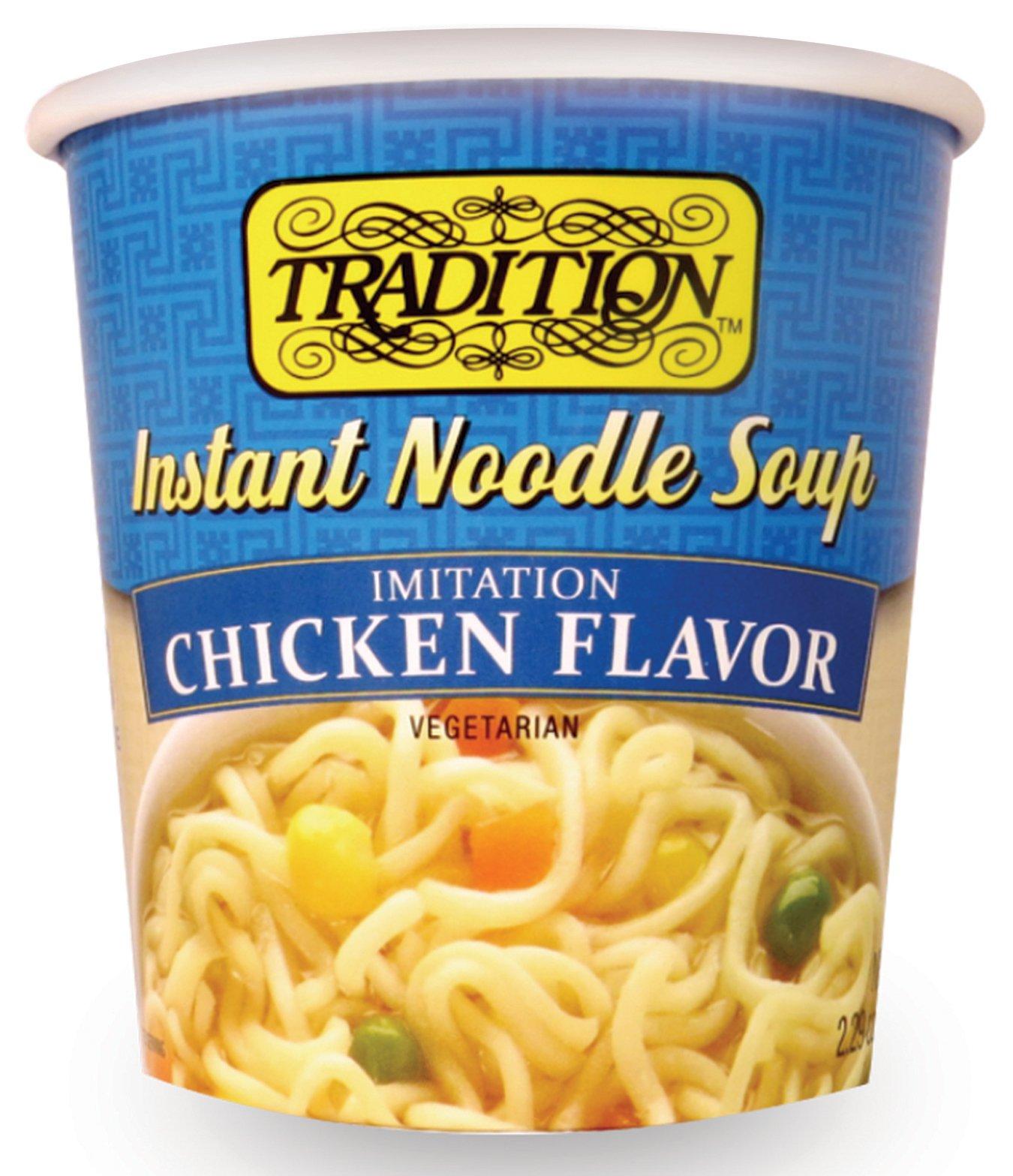 Tradition Tradition Instant Noodle Soup Cup, Chicken, 2.29 Ounce (Pack of 12)