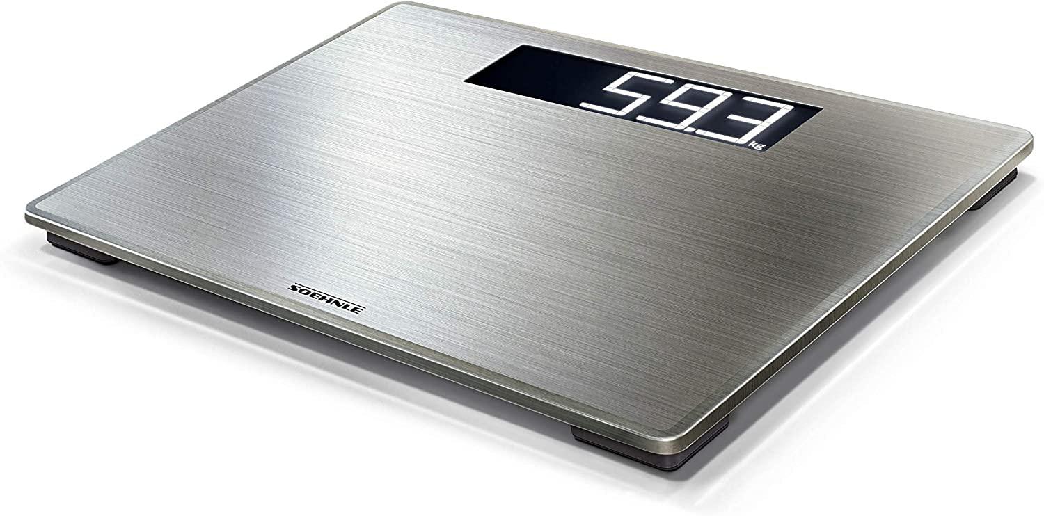 Soehnle Soehnle Style Sense Safe Electronic Bathroom Scale - 300 Scale, Stainless Steel