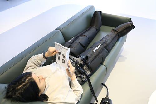 LONGEST LONGEST Lymphedema Pumps Legs Air Compression Recovery Boots Leg Recovery Compression System Machine for Swelling, Circulation & Pain Medium