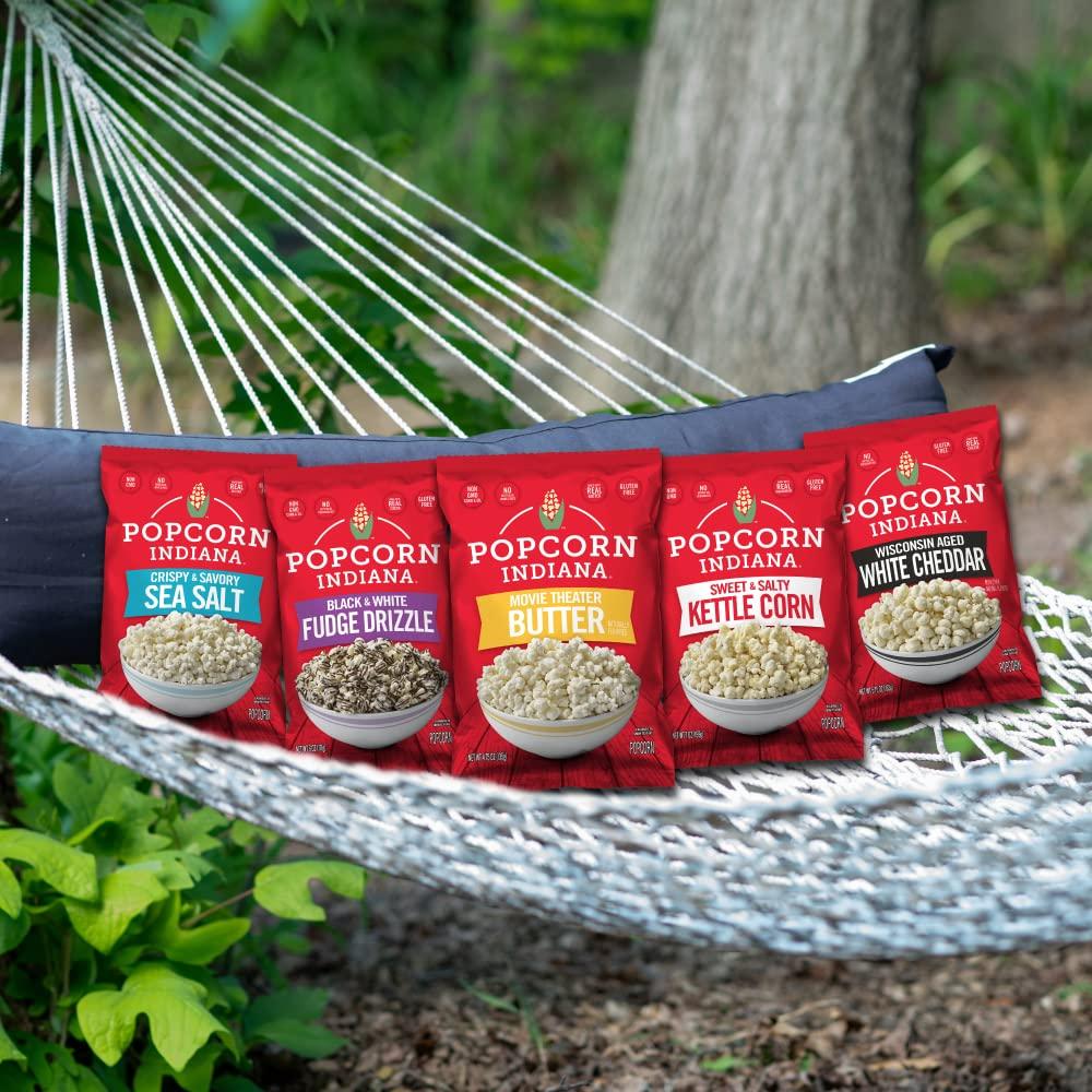 Popcorn, Indiana Popcorn Indiana Kettle Corn, Family Size - 7 Oz (Pack of 12)