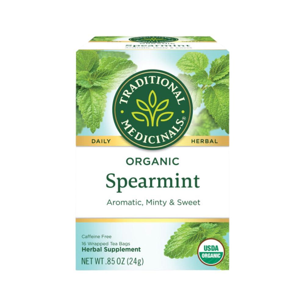 Traditional Medicinals Traditional Medicinals Tea Organic Spearmint 16ct, 6Pack