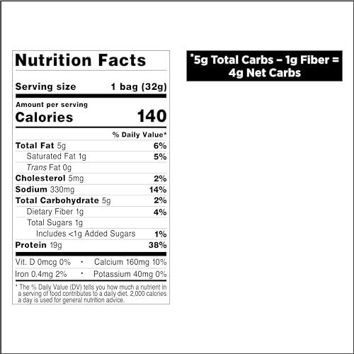 Quest Nutrition Quest Nutrition BBQ Protein Chips, 19g Protein, 4g Net Carb, Low Carb, Gluten Free, 1.1 oz (Pack of 12)