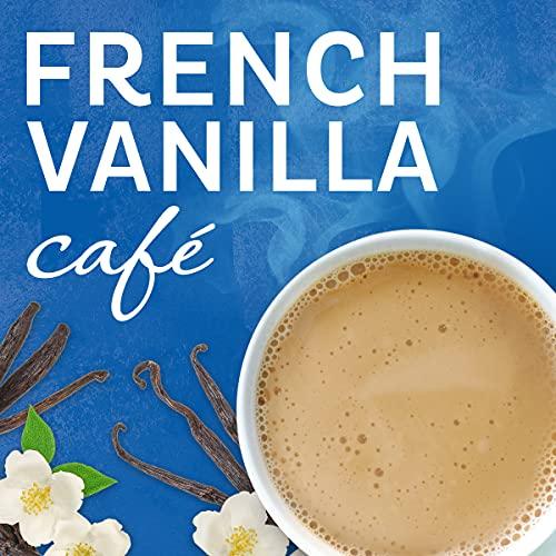 MAXWELL HOUSE Maxwell House International French Vanilla Café-Style Instant Coffee Beverage Mix (4 ct Pack, 8.4 oz Canisters)