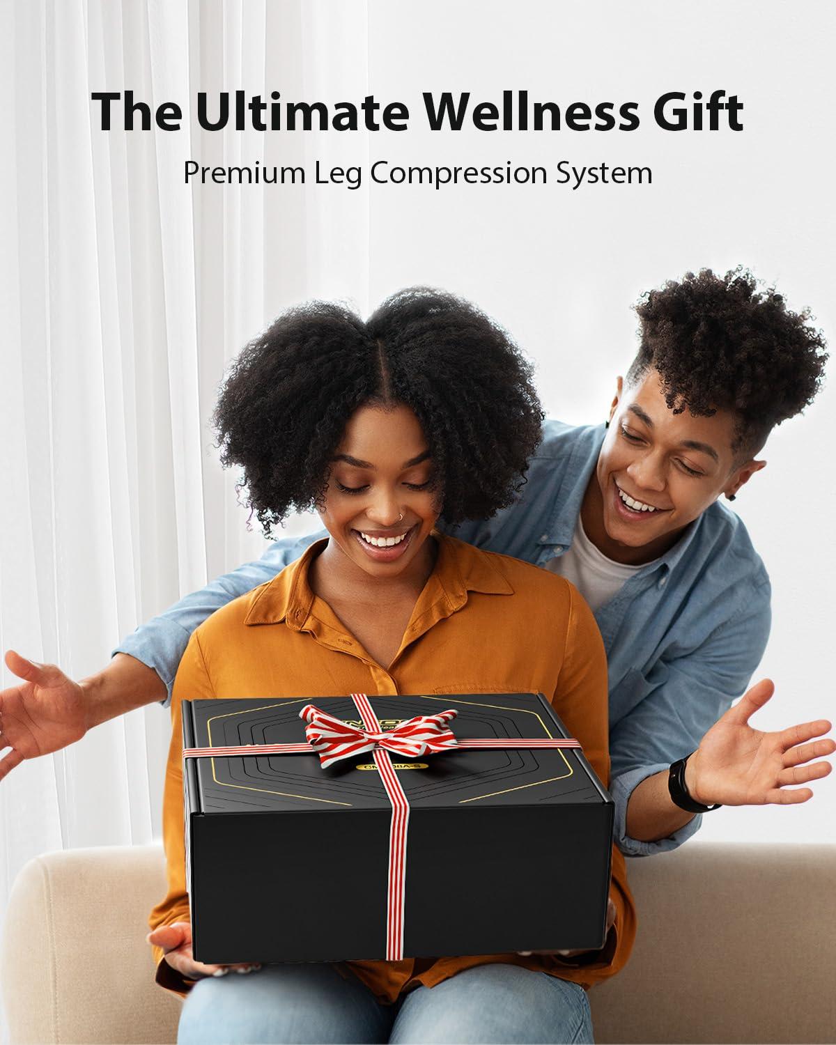 CINCOM CINCOM Cordless Leg Recovery System with Dynamic Compression Massage Technology - 3 Different Sizes for Everyone(Large)