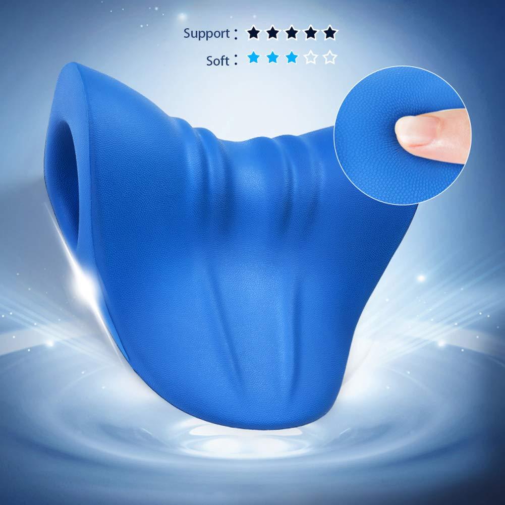 RESTCLOUD RESTCLOUD Neck and Shoulder Relaxer, Cervical Traction Device for TMJ Pain Relief and Cervical Spine Alignment, Chiropractic Pillow Neck Stretcher