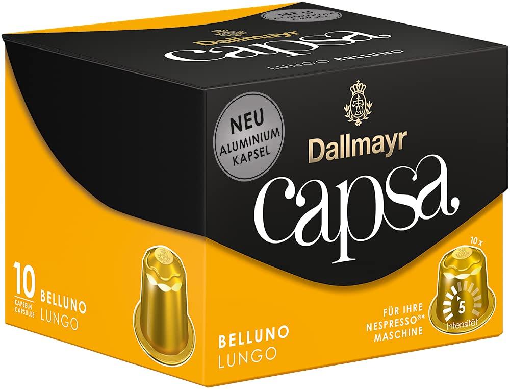 Dallmayr Dallmayr Lungo Belluno Capsa Coffee for Nespresso, 1.98 Ounce