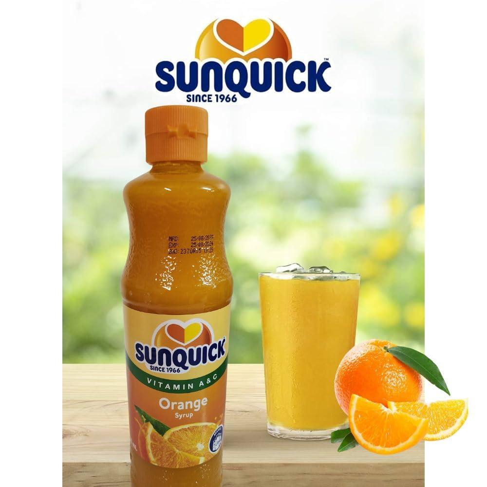 FIJIAN MADE Sunquick Concentrate Orange Juice (700 ml Bottle) No artificial flavours, colours or sweeteners; Contains Vitamin A & C ...