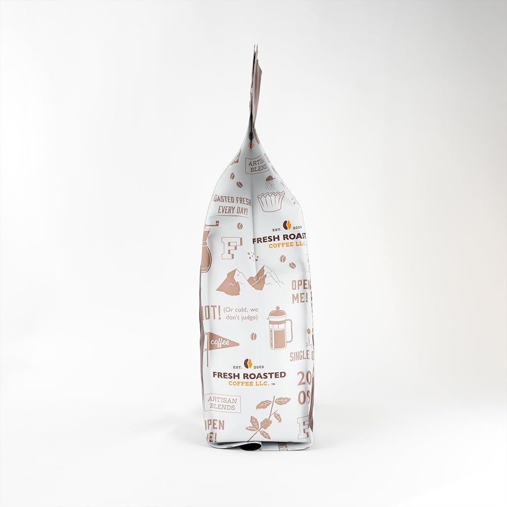 Fresh Roasted Coffee Fresh Roasted Coffee, Decaf Irish Crème Flavored Coffee, 2 lb (32 oz), Medium Roast, Kosher, Whole Bean