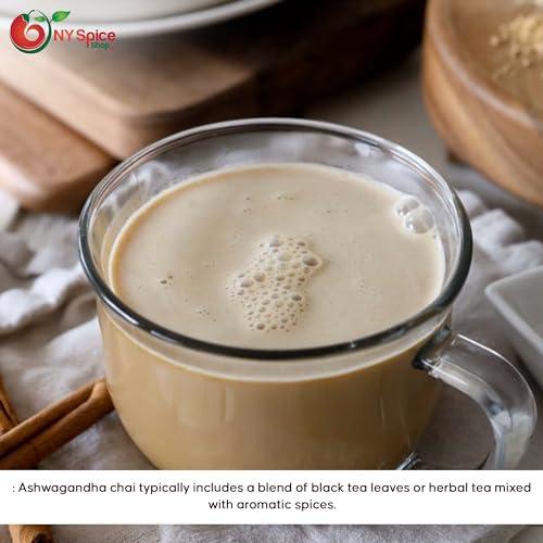 NY Spice Shop NY Spice Shop Ashwagandha Chai - 2 Ounce Ashwagandha Root for Tea - Ashwagandha Natural Dried Herb Bulk