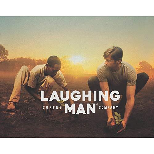LAUGHING MAN Laughing Man Hughs Blend Keurig Recyclable K-Cup Coffee Pods, Single-Serve Fair Trade Medium Roast Arabica Coffee for use with Keurig Coffee Makers, 88 Count (4 Packs of 22)