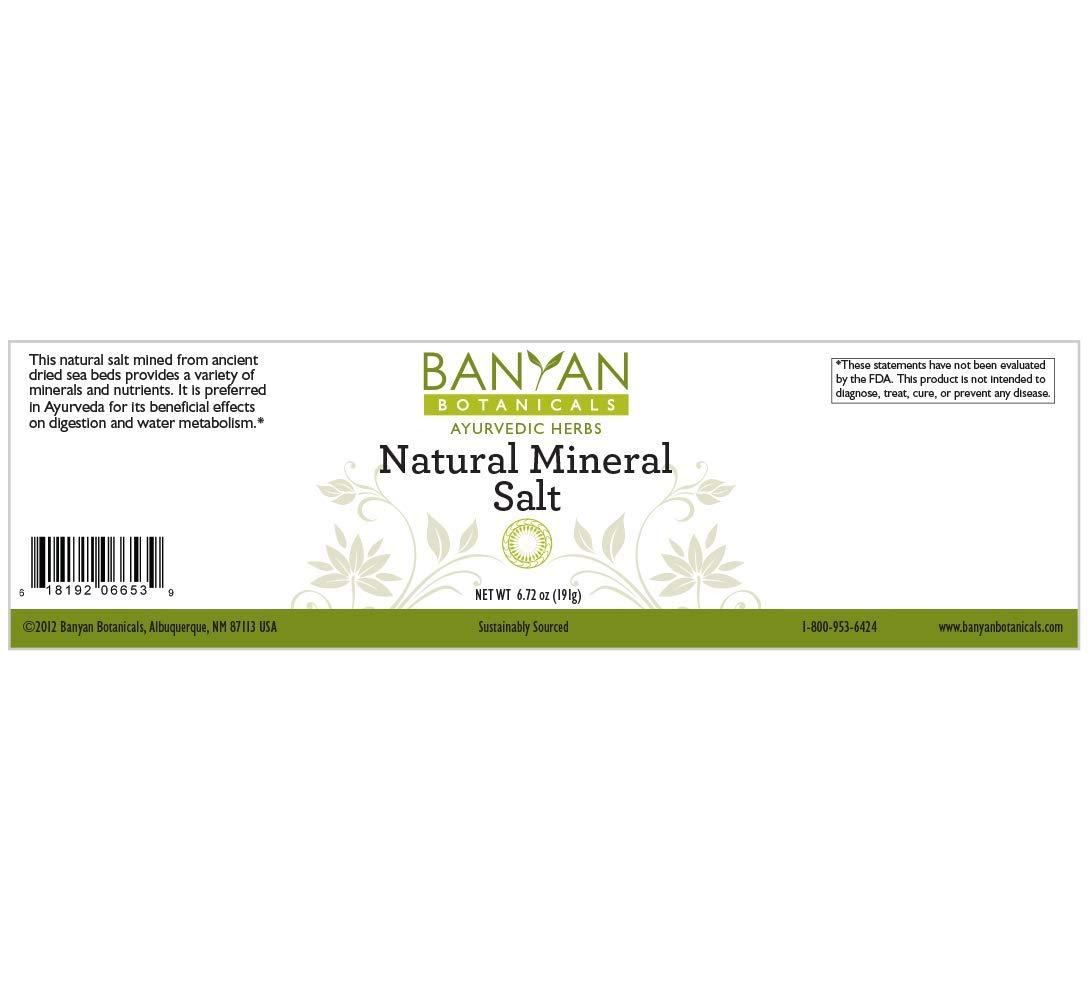 Banyan Botanicals Banyan Botanicals Salt, Natural Mineral, Spice Jar - Rock Salt - Stimulates Digestion and Promotes a Healthy Appetite