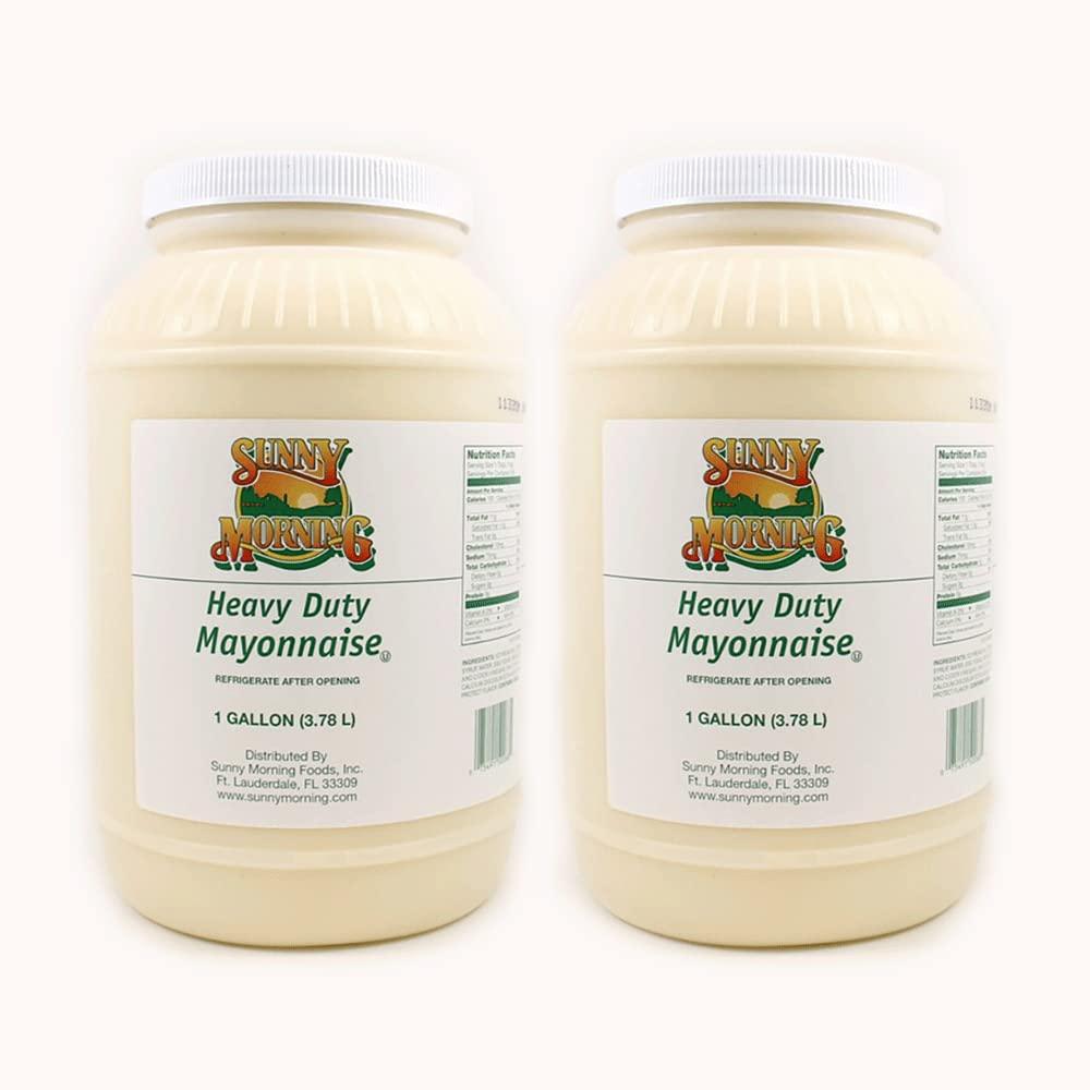 SEDLAV SEDLAV Heavy Duty Mayonnaise 1 Gallon jar 128 Fl. Oz. Easy open plastic jar. (1 gallon, 2)