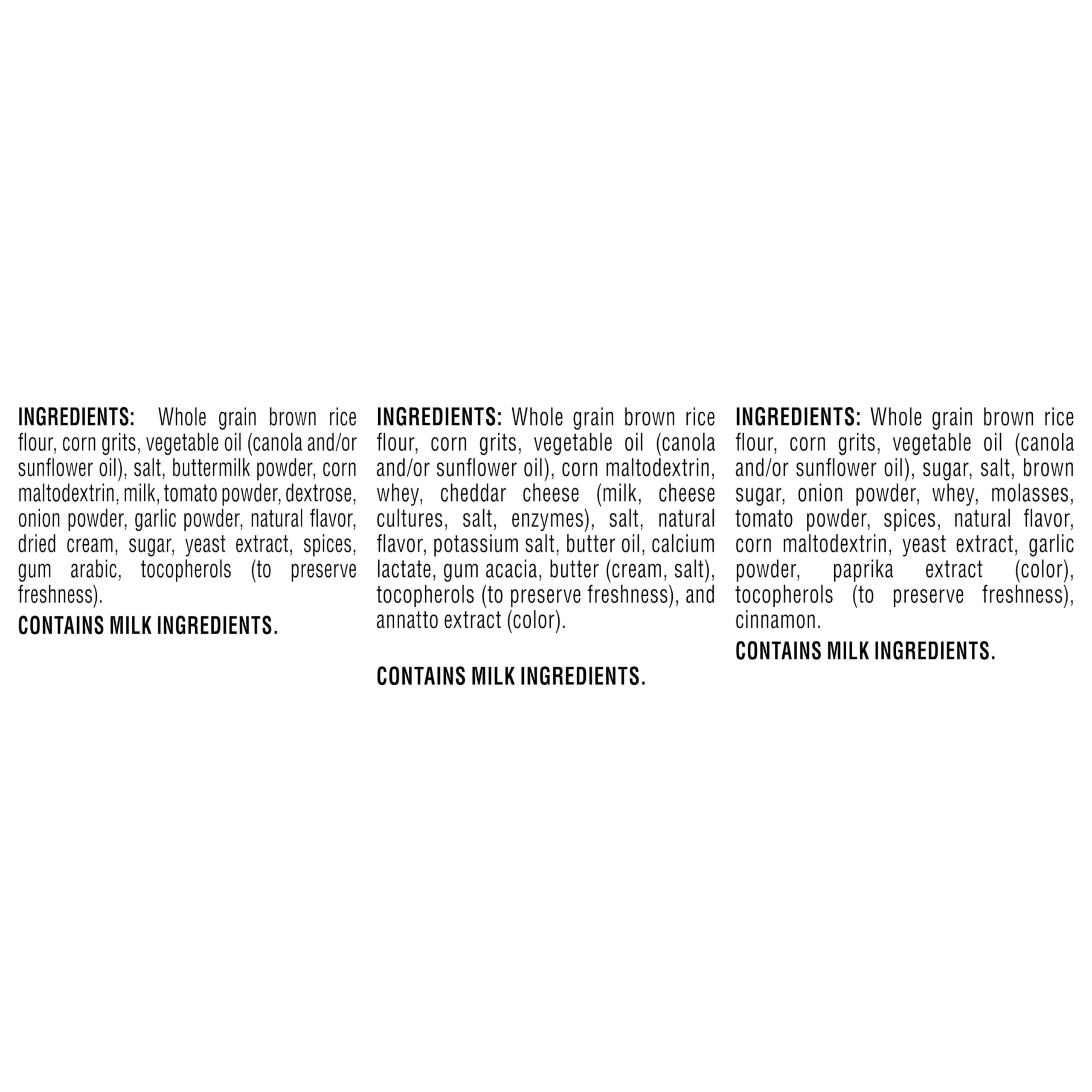 Quaker Quaker Rice Crisps, 4 Flavor Savory Mix, 15 count