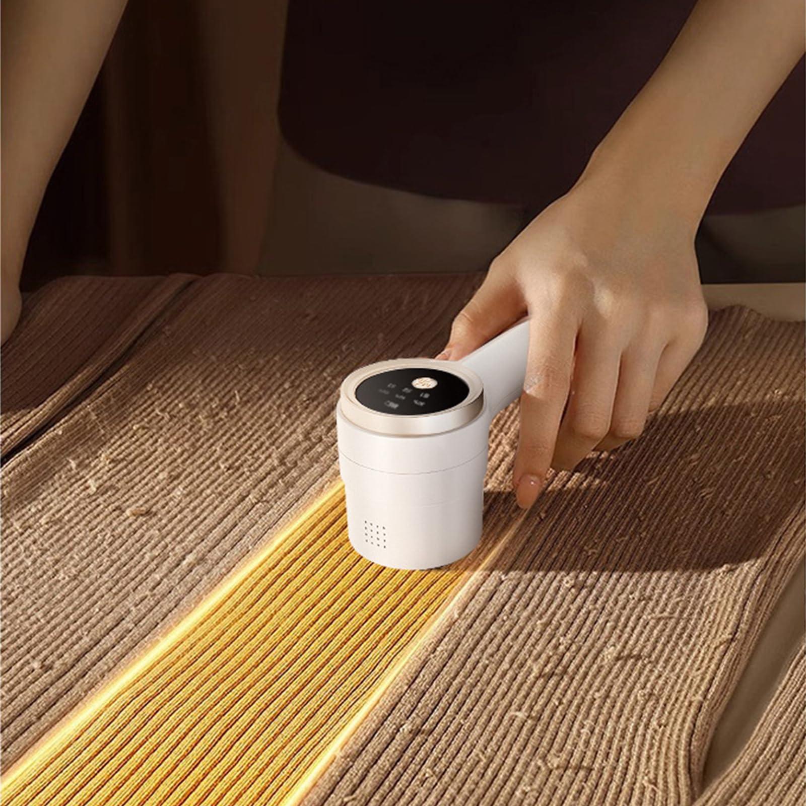 JzcsdkSIL Fluff Lint Remover Clothes Fuzz Pellet Trimmer Machine Portable Fabric Shaver Remover For Clothes Spools Removal Eechargeable Clothing Scraper Sofa Cushion Lint Remover Portable Fabric Defuzzer