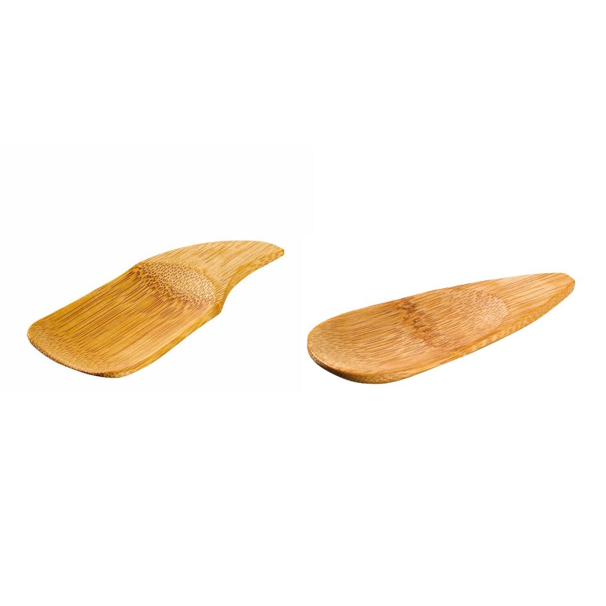 PacknWood PACKNWOOD 209B PATTAYA - Bamboo Tasting Spoon - Bamboo Mini Tasting Spoons - Biodegradable & Compostable Tasting Spoons - Mini Disposable Bamboo Serving Spoons - 3.9\" Length (Case of 144)